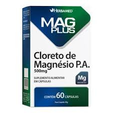 Magplus Cloreto Magnesio 60caps 30g