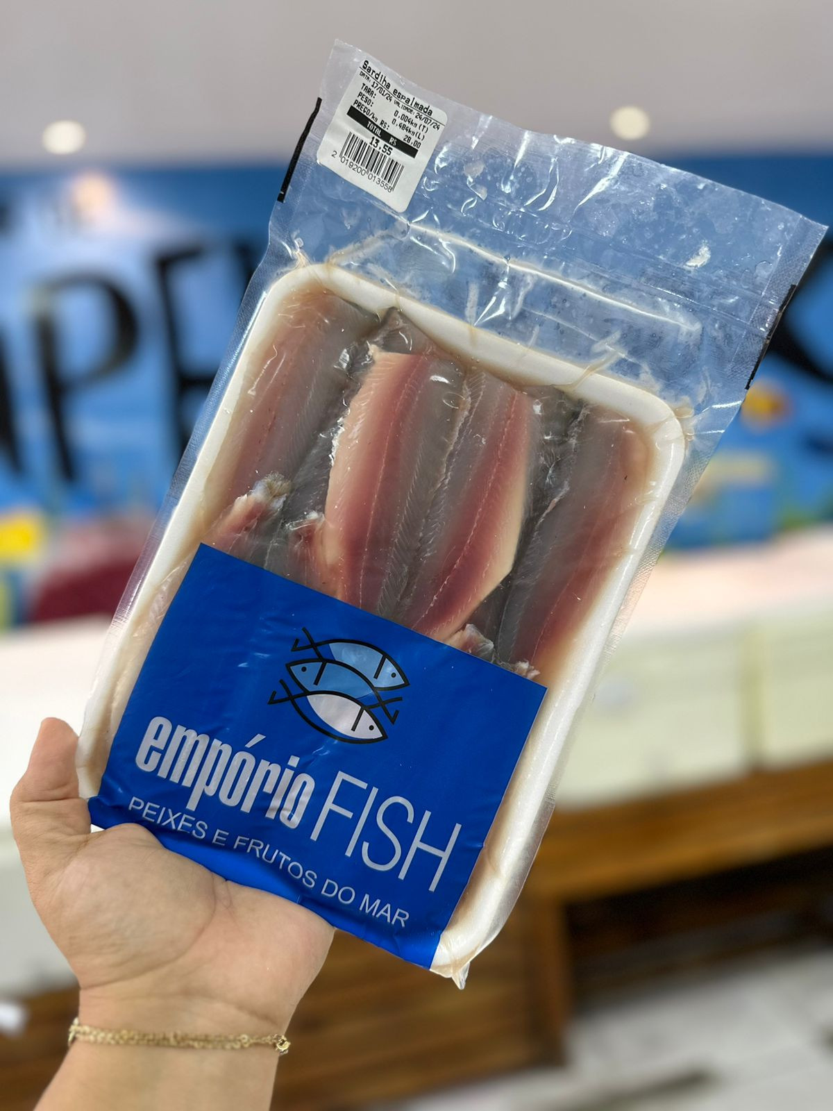 Sardinha espalmada-1kg