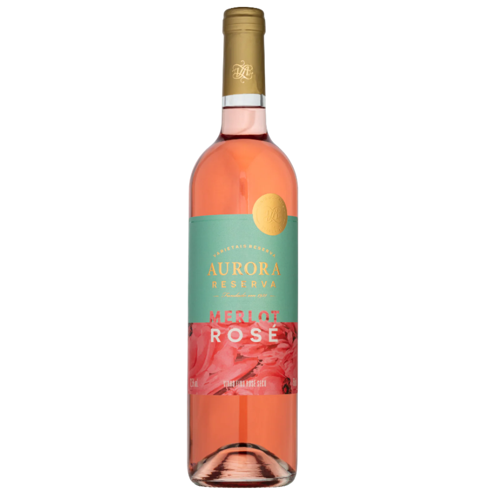 VINHO AURORA RESERVA MERLOT ROSE 750ML
