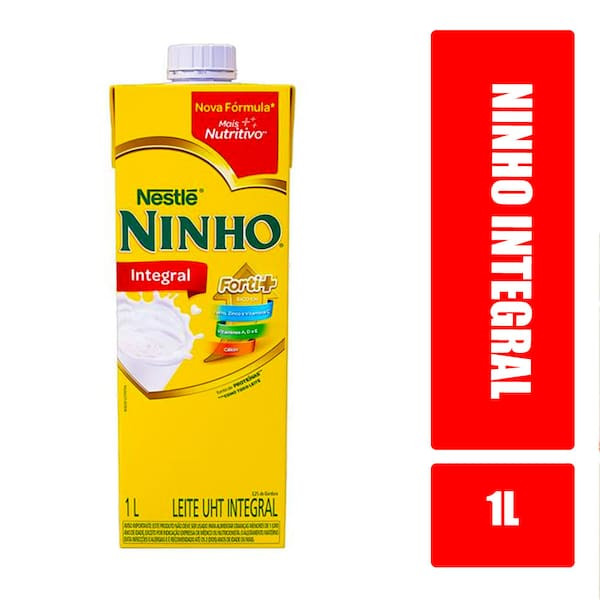 Leite Integral Ninho Nestlé 1l
