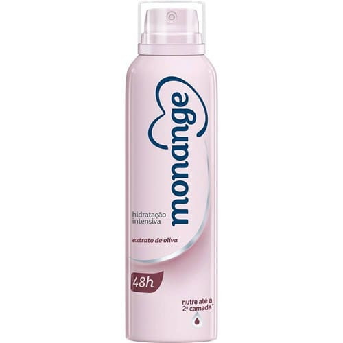 Desodorante Aerossol Antitranspirante Monange Feminino Hidratação Intensiva 150ml