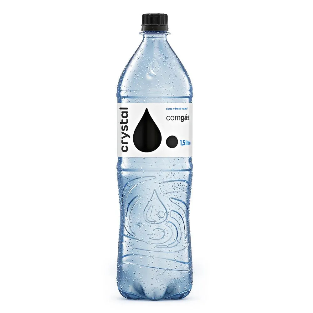 Agua Min Crystal 1,5l C/Gas
