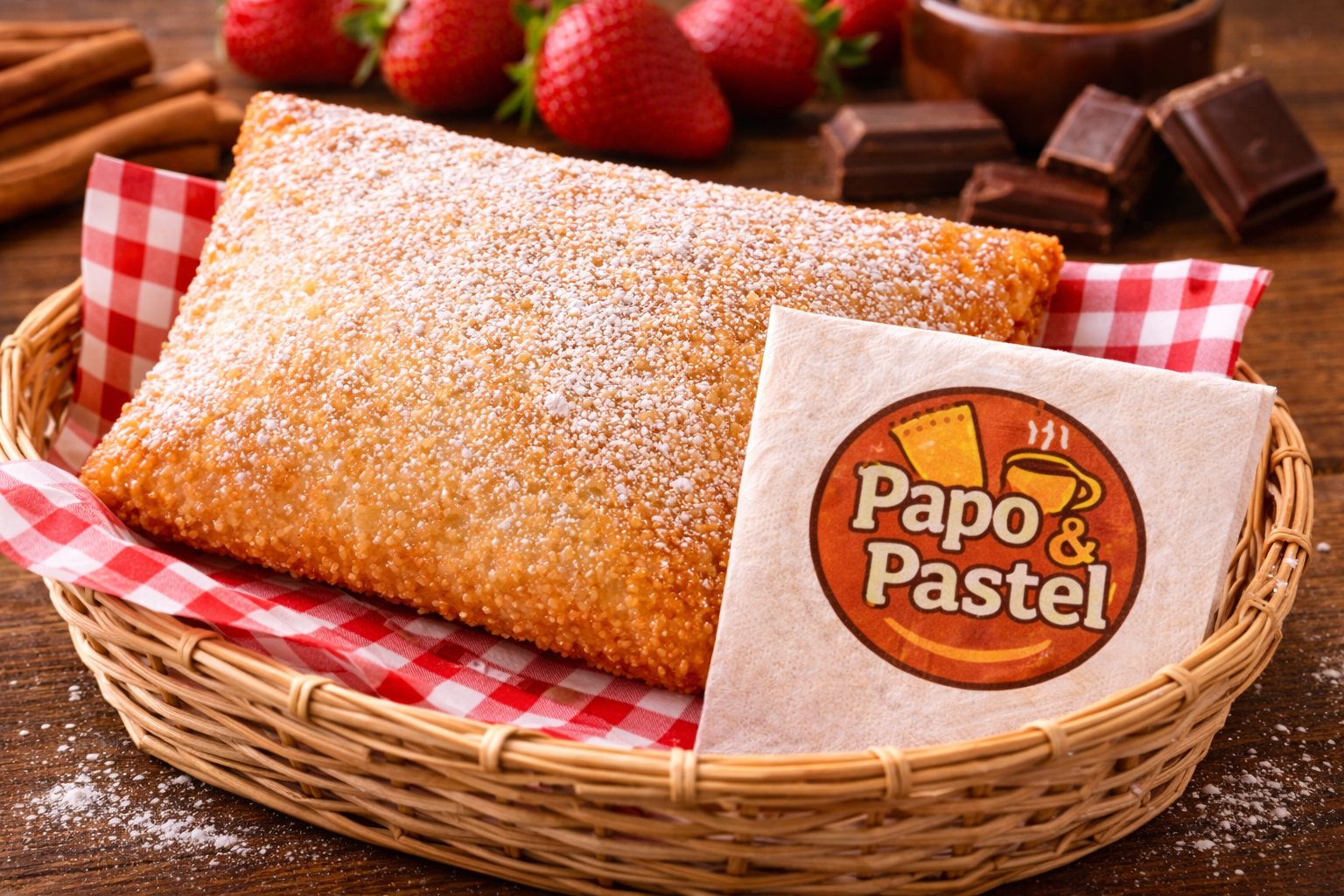 PASTEL DE AVELA COM BANANA