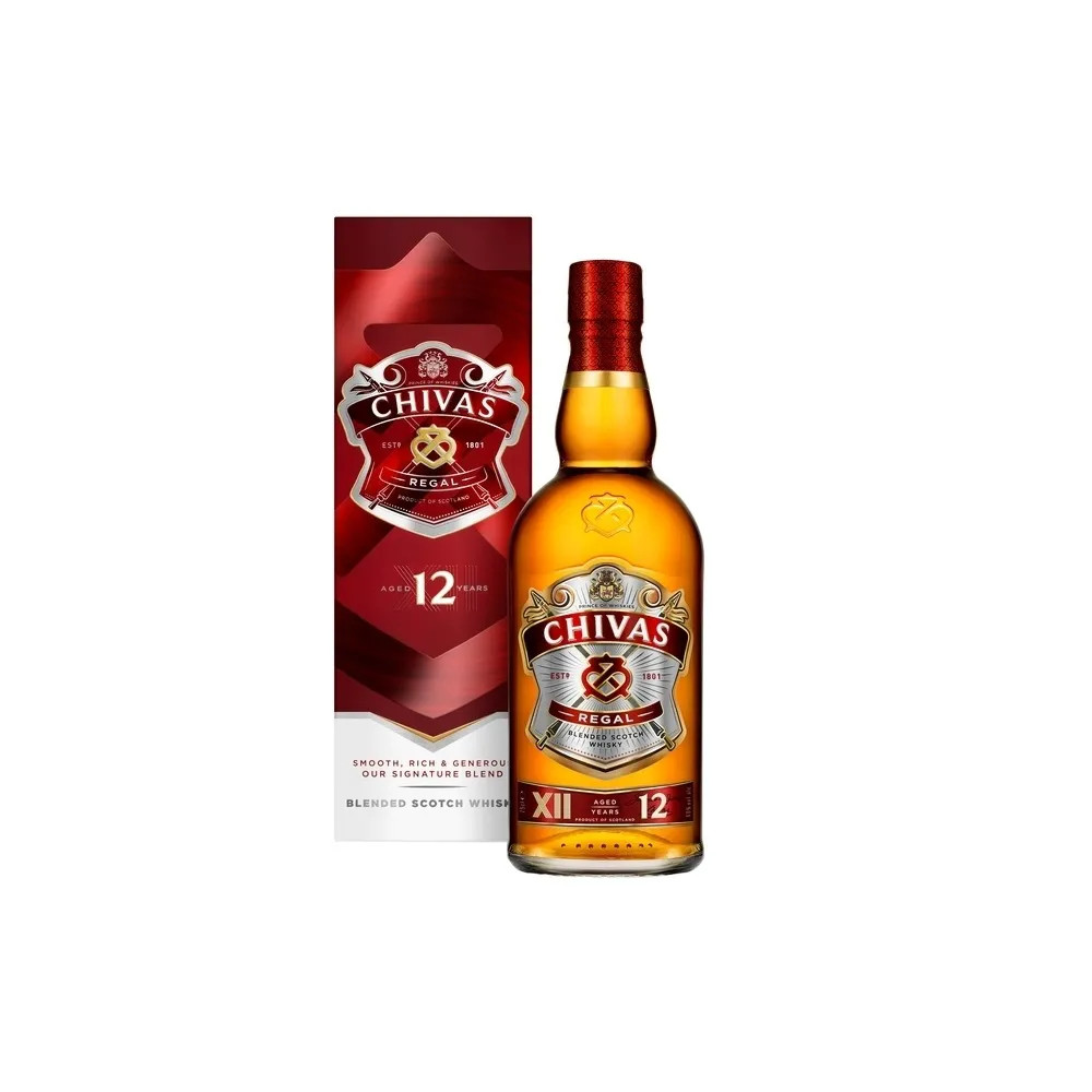 WHISKY CHIVAS REGAL 12 ANOS 1L