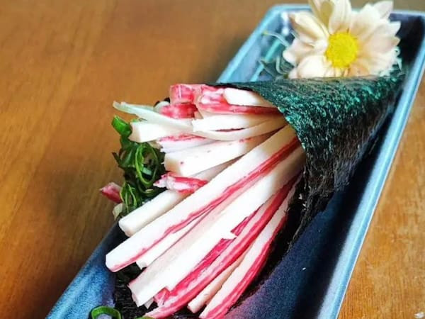 Temaki de Kani