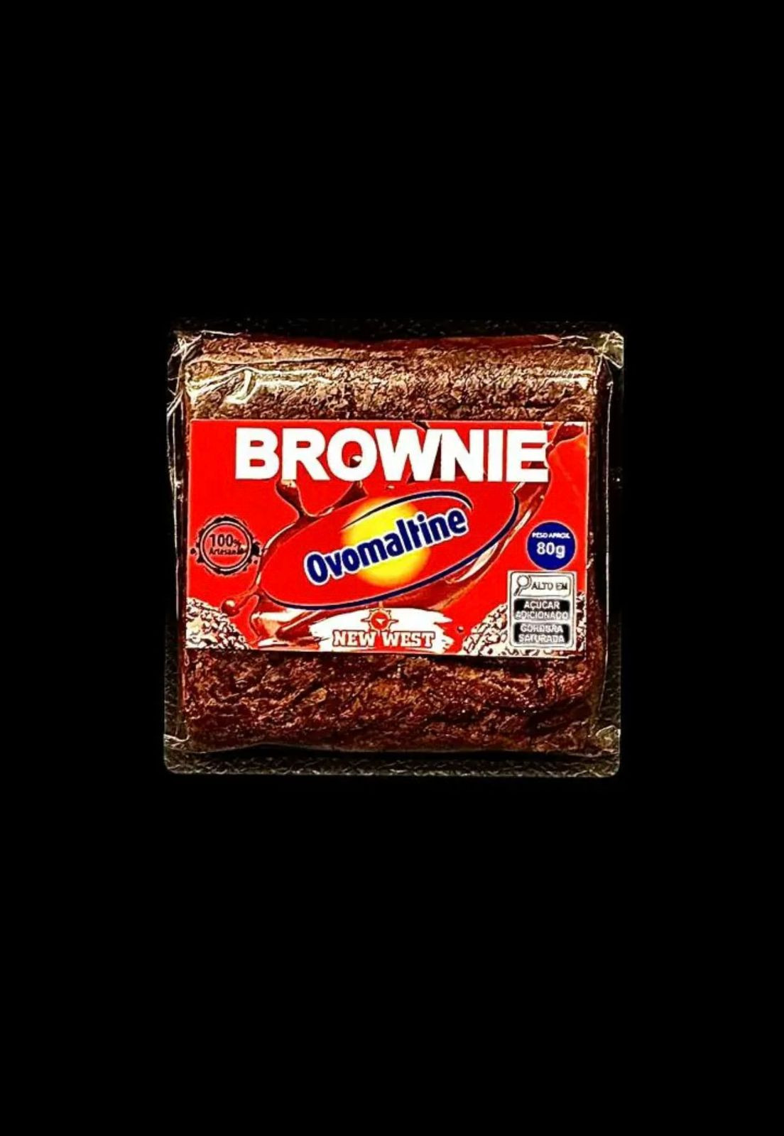 DOCE BROWNIE RECHEADO OVOMALTINE