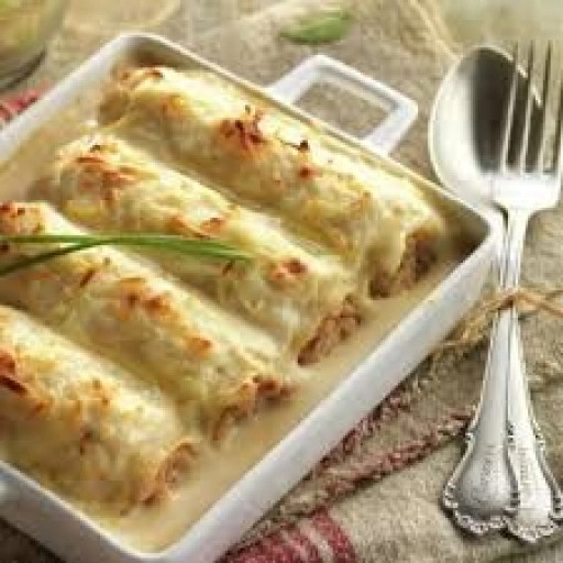 Canelone Frango C/Catupiry 