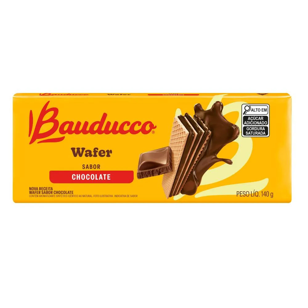 Wafer Bauducco Chocolate 140g