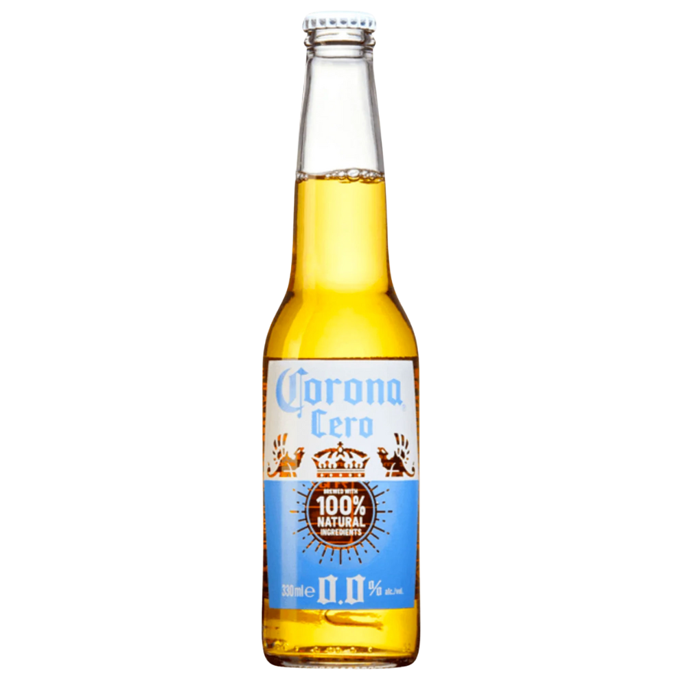 CERVEJA CORONA 0.0% ALCOOL LONG NECK 330ML