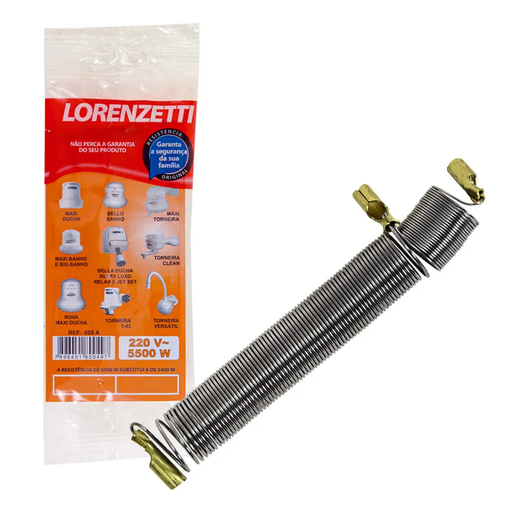 Resistência Bello Banho 5500w 220v Lorenzetti