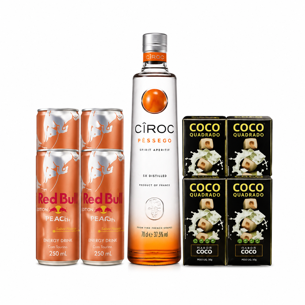 Combo Ciroc de pêssego 