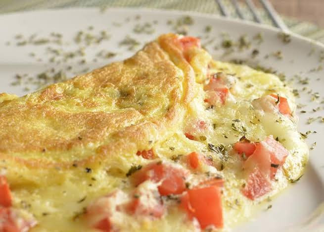 Omelete de pizza