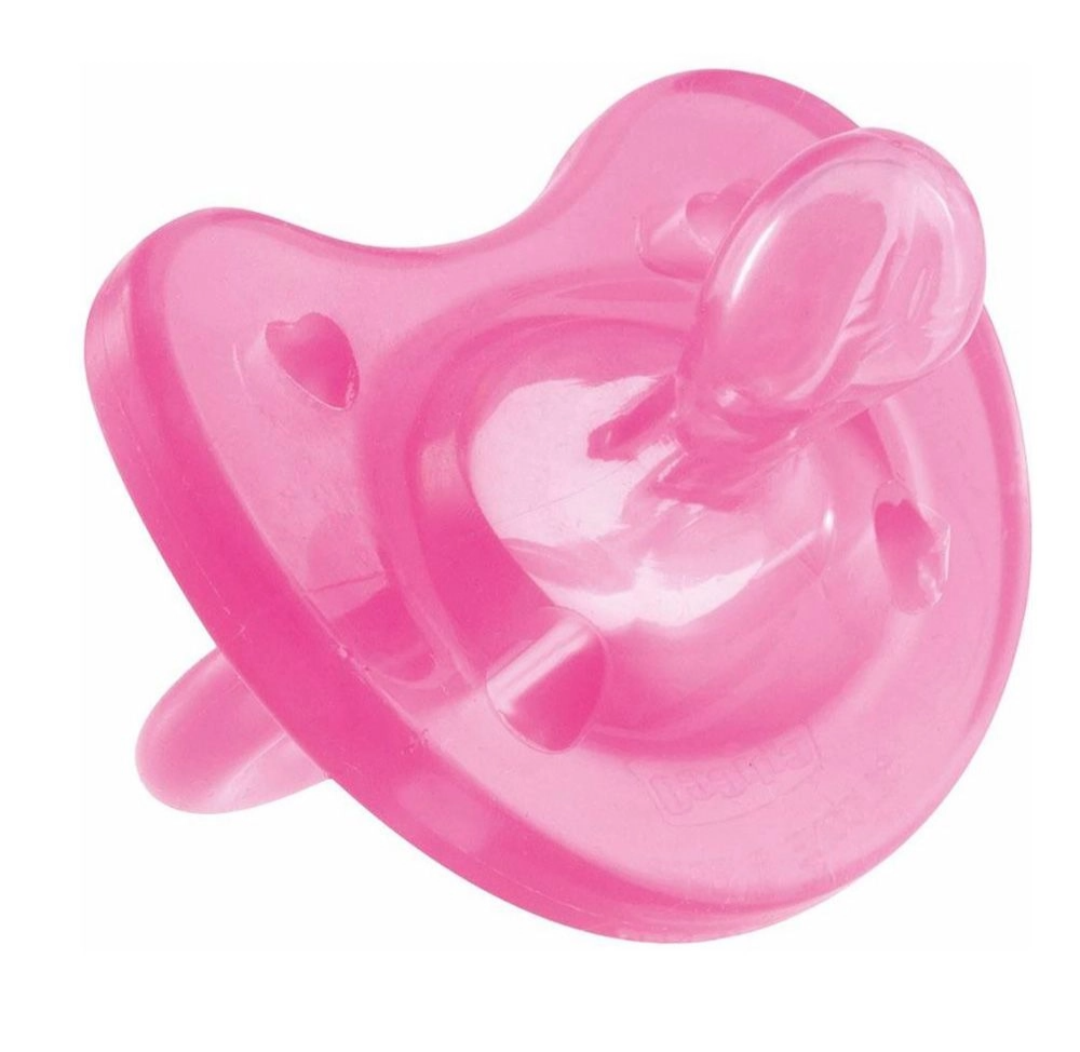 Chupeta Silicone Kuka 6+ - Rosa