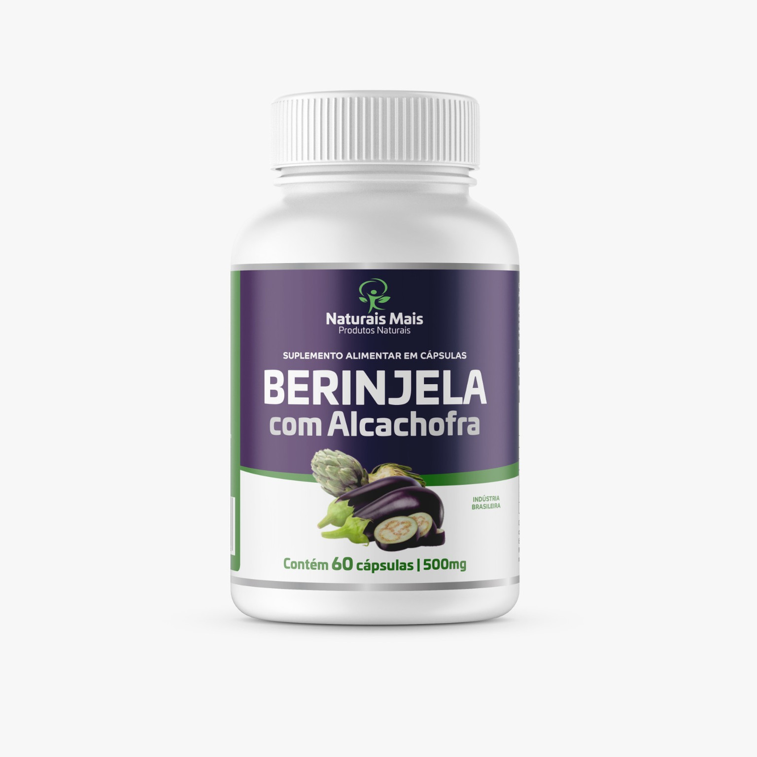 BERINJELA COM ALCACHOFRA 60 CAPS