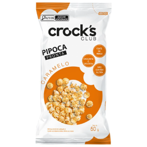 PIPOCA DOCE CARAMELO CROCKS 50G