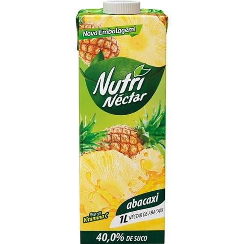 Suco Pronto Nutri Néctar Abacaxi Caixa 1l