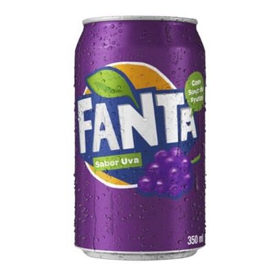 Refrigerante Sabor Uva Fanta 350ml