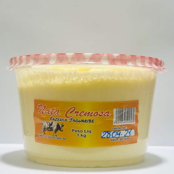 CREME DE NATA POTE 1KG JAGUARIBE