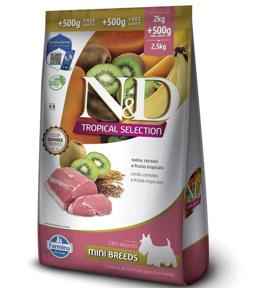 ND Tropical Selection Mini Adulto Suíno 2,5kg