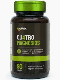 Quatro Magnesios Omix 120 Caps