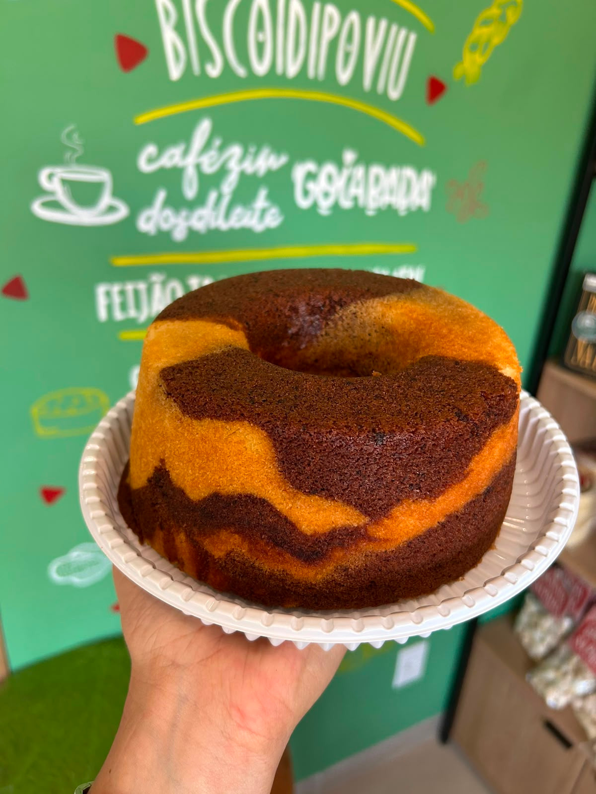Bolo Caseirinho Mesclado - 500g