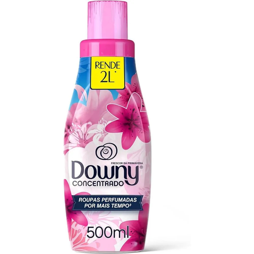 AMACIANTE ROUPAS DOWNY 500ML FRESCOR DA PRIMAVERA