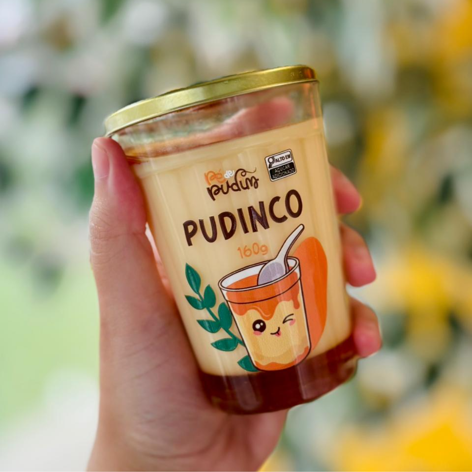 Pudinco Pudim no Copo Americano