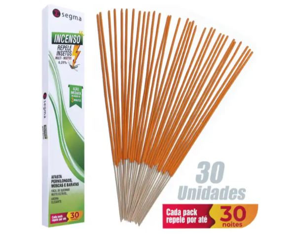 INCENSO REPELENTE 30 UNID
