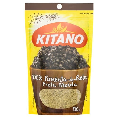 Pimenta do Reino Preta Kitano 50g