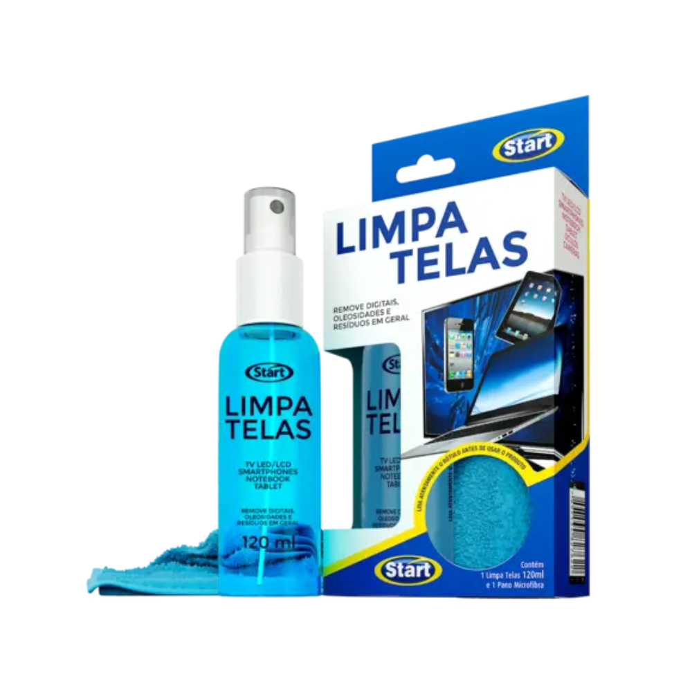 LIMPA TELAS START KIT 120ML
