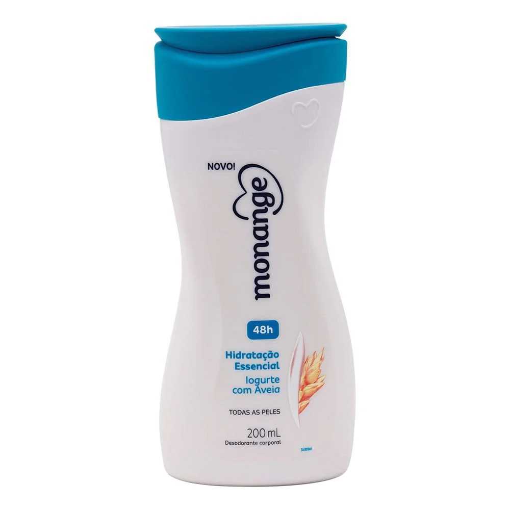 LOÇÃO HIDRAT. MONANGE IOGURTE C/ AVEIA 200ML