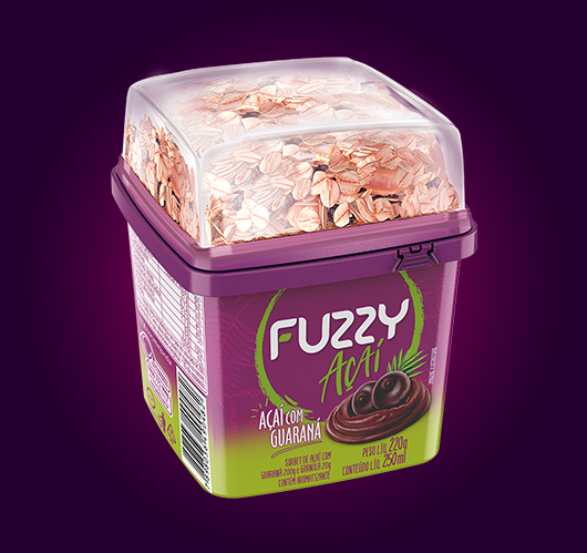 COPO FUZZY AÇAI COM GUARANÁ E GRANOLA - 220g