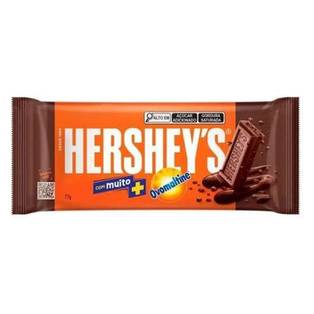 Barra Choc Ao Lt Ovomaltine Hersheys 77g 