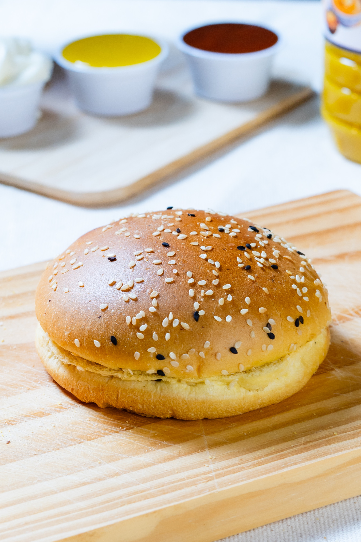 BRIOCHE COM GERGELIM 