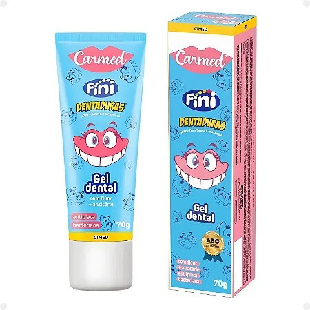 Gel dental com flúor