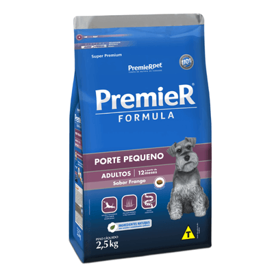 Premier Formula Adulto Porte Pequeno 2,5kg 