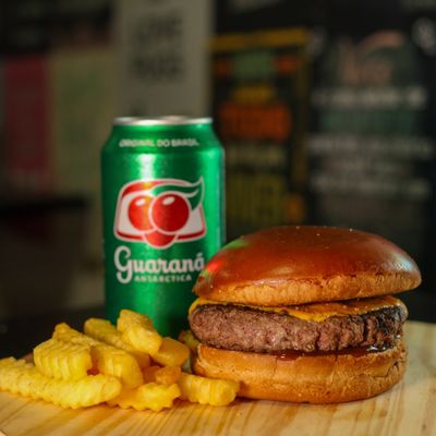 Monte Seu Combo Com batata E Guaraná lata