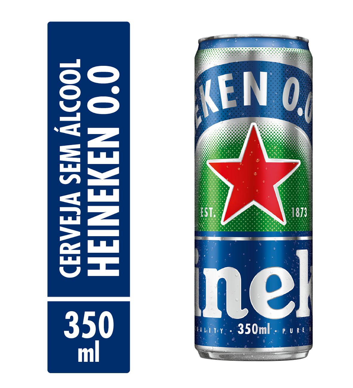 Heineken 350ml - 0,0% Álcool 