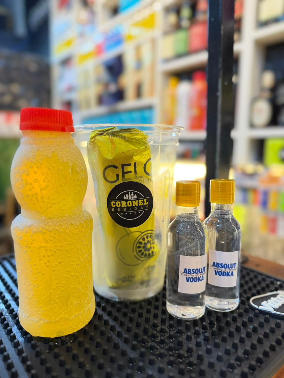 Copão de 700ml Completo ( Vodka Absolut ) 