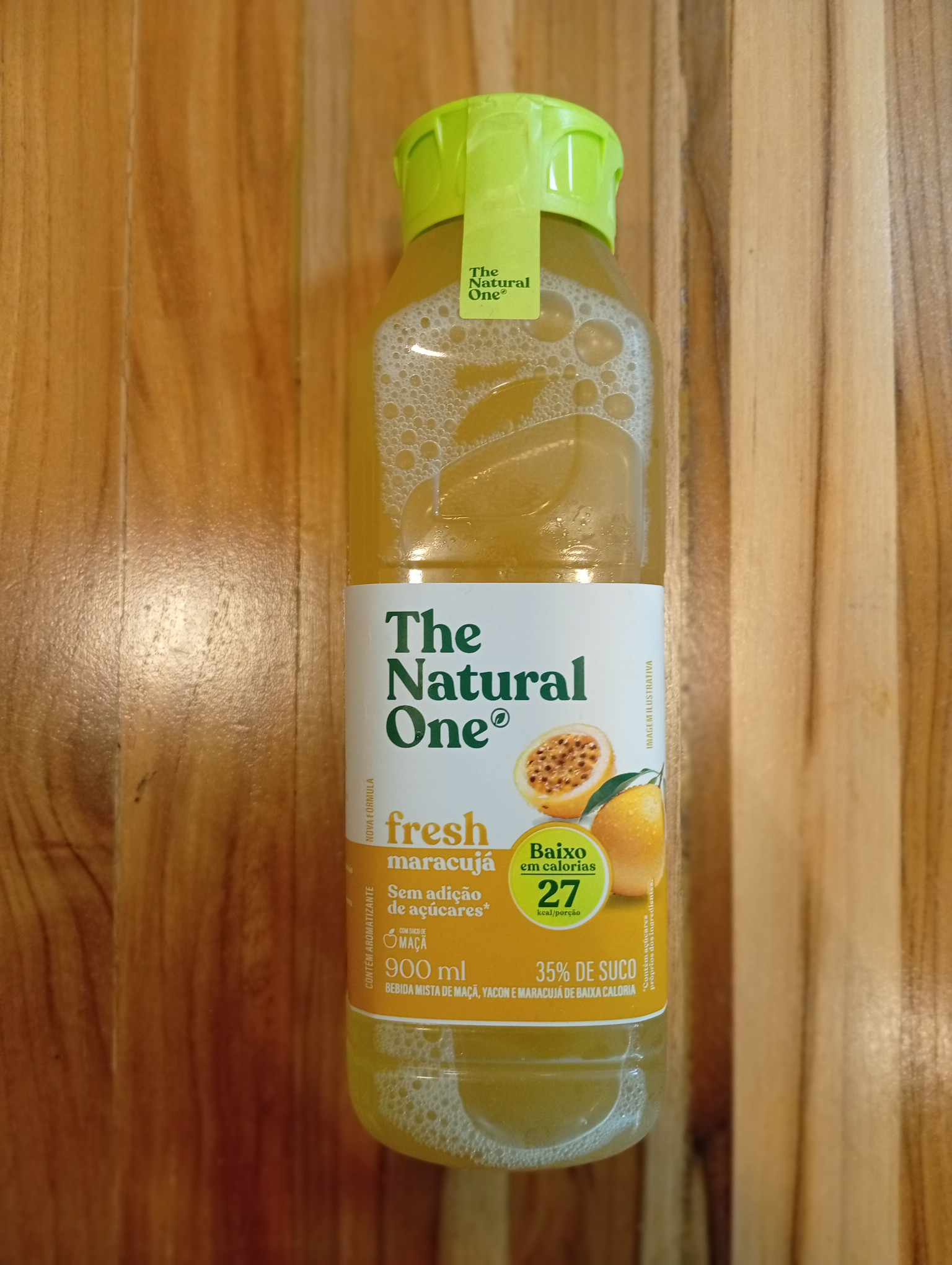 Suco de Maracujá THE NATURAL ONE 900ml garrafa 
