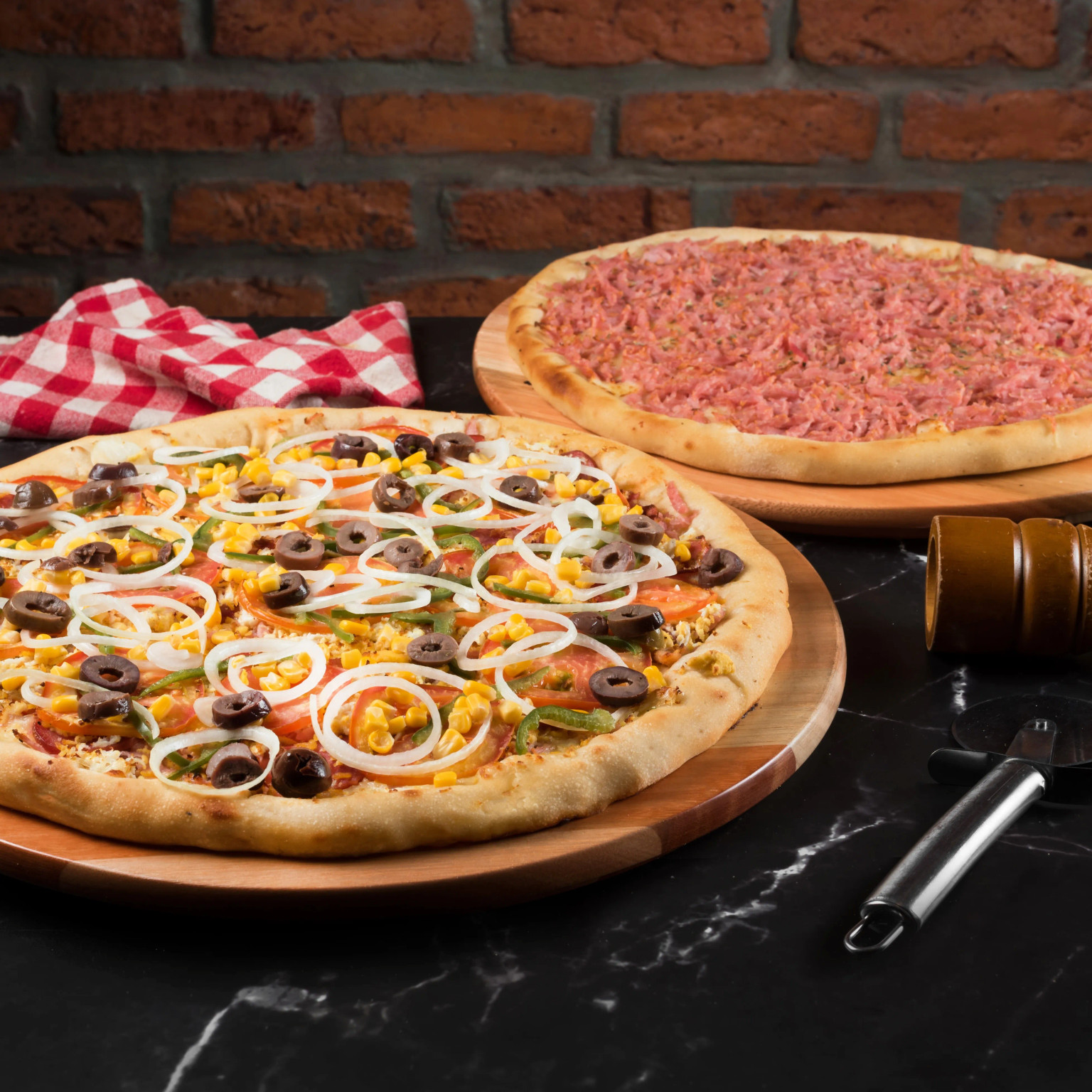 Pizza 35cm em Dobro