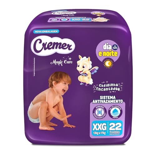 FRALDA CREMER "XXG" MEGA ECONOMICA C/22UN