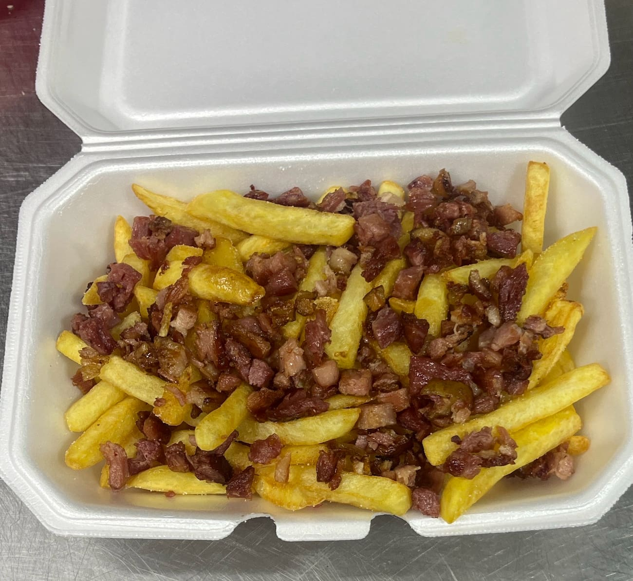 BATATA FRITA 450G COM BACON