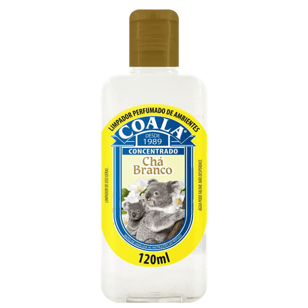 LIMPADOR CONC COALA CHA BRANCO 120ML
