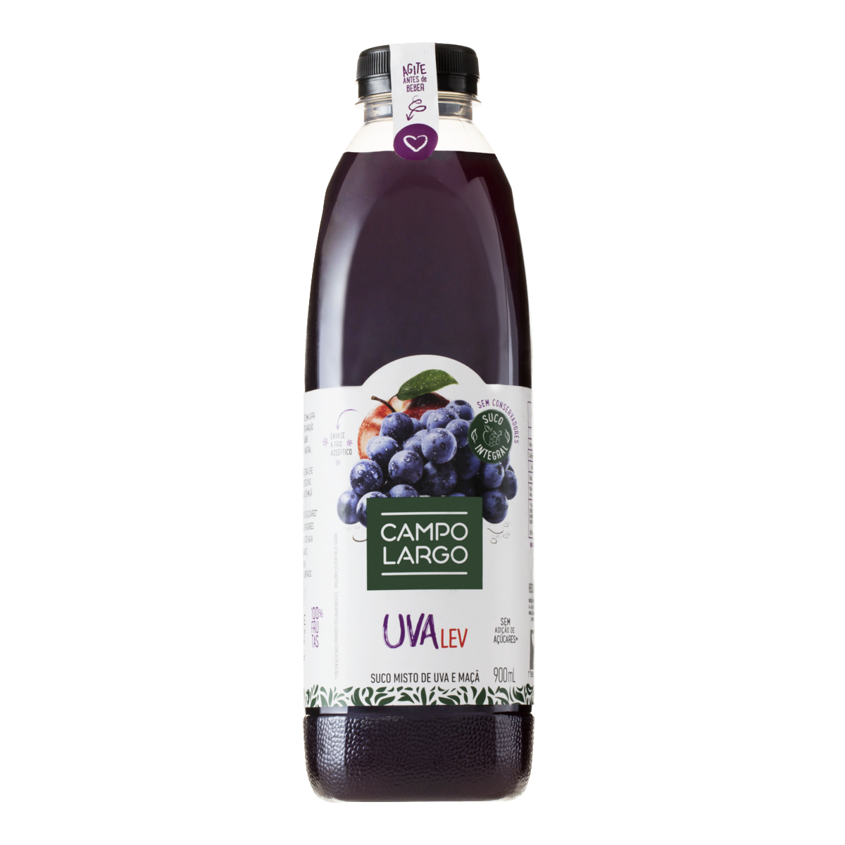SUCO CAMPO LARGO UVA INTEGRAL 900ML