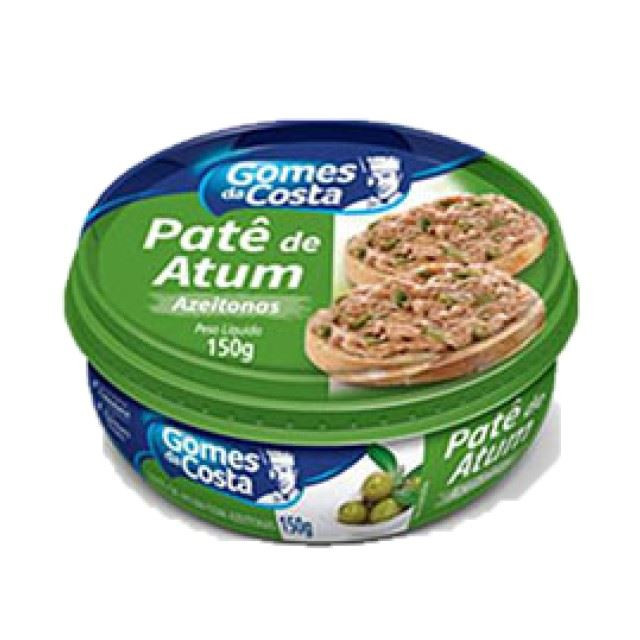 PATE DE ATUM GOMES DA COSTA C/ AZEITONA LT150G