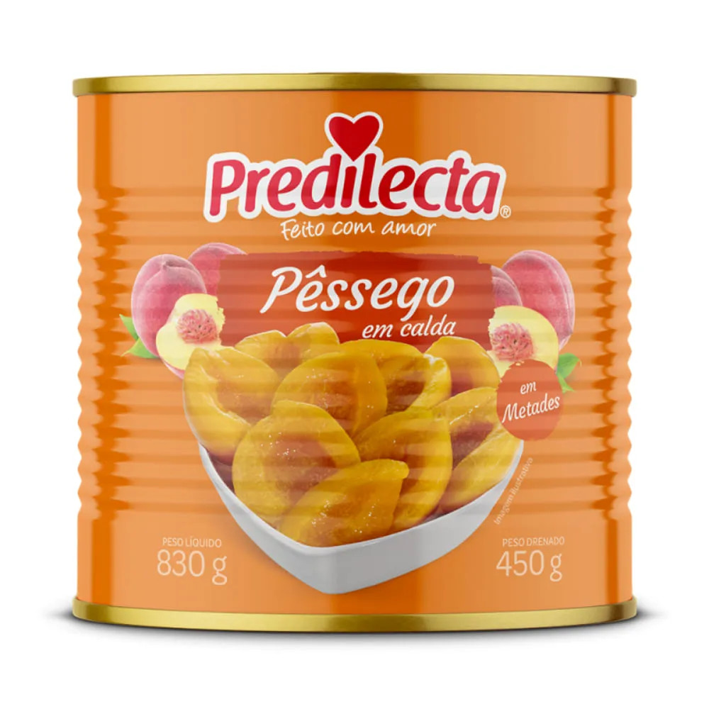 PESSEGO EM CALDA PREDILECTA 450G