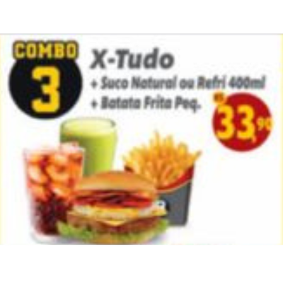 COMBO 3 - BRUTUS X - TUDO