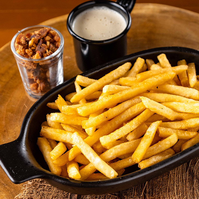 Batatas e Bacon