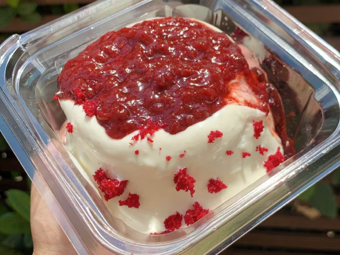 Vulcãozinho de Red Velvet
